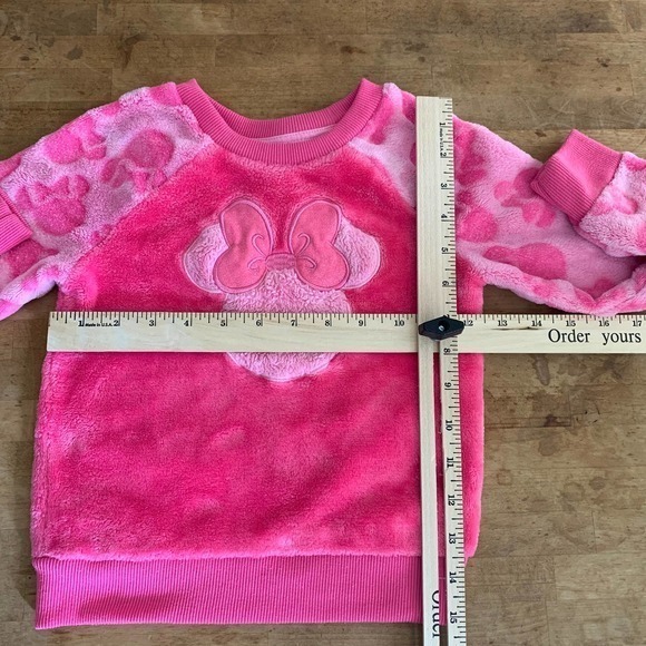 Minnie Mouse Fleece Girl's Sweater - Picture 5 of 5